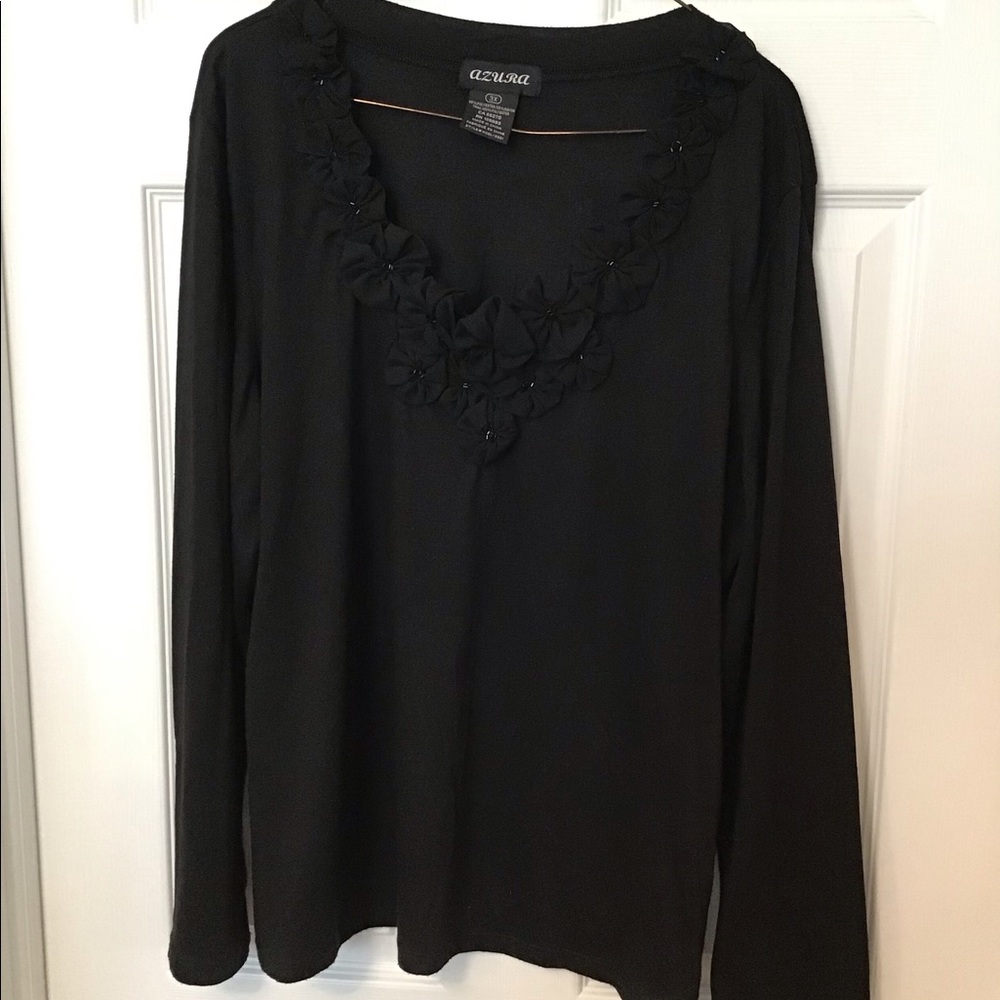 Plus Size Azura Dressy long sleeved top